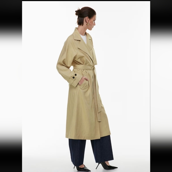Babaton Size L Cultivate Trench Coat - Picture 2 of 9